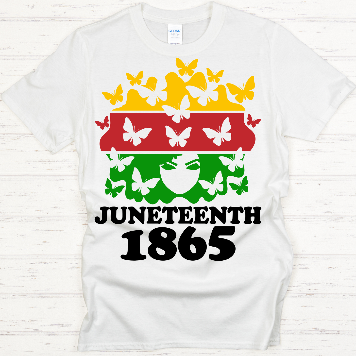 Juneteenth 1865 Stacked