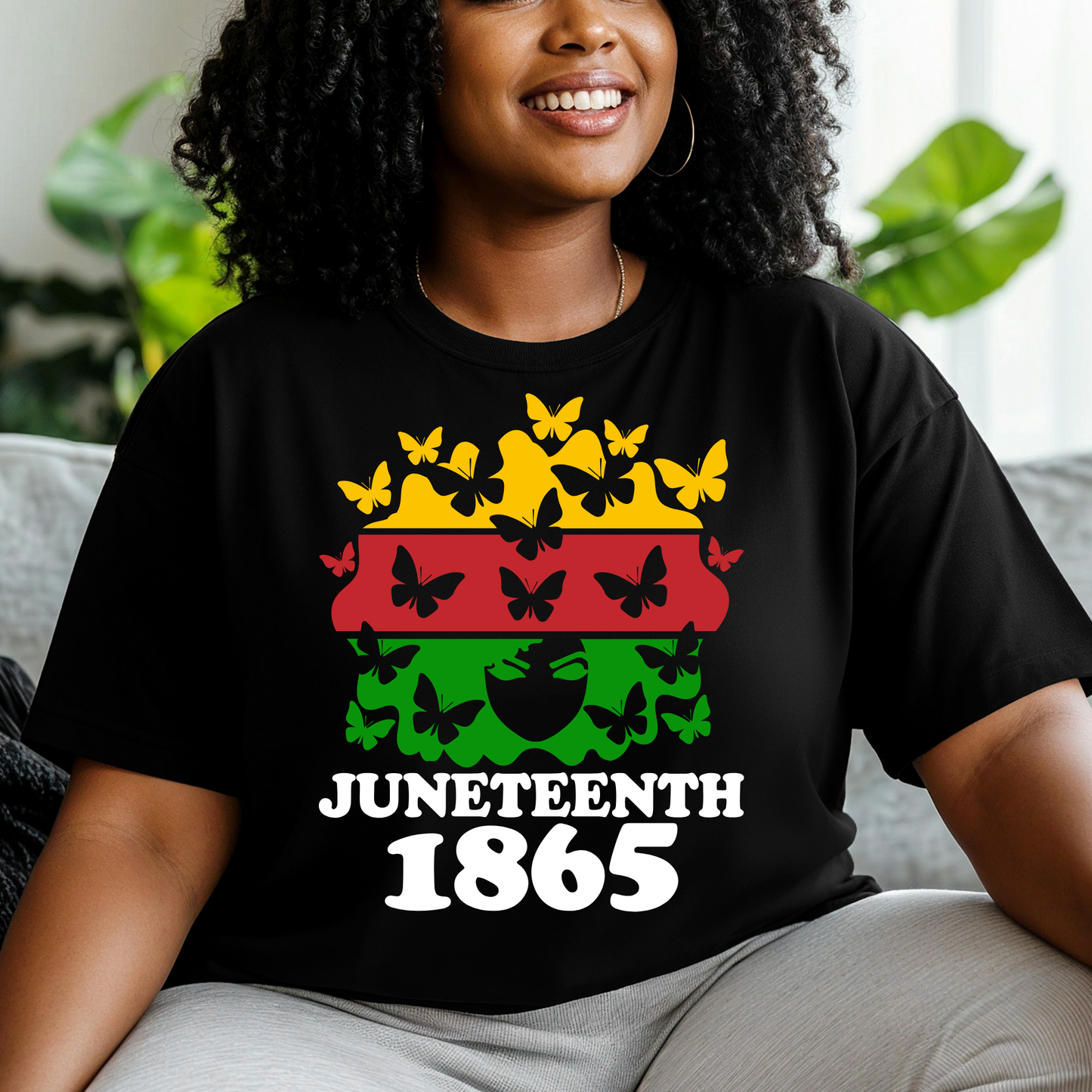 Juneteenth 1865 Stacked