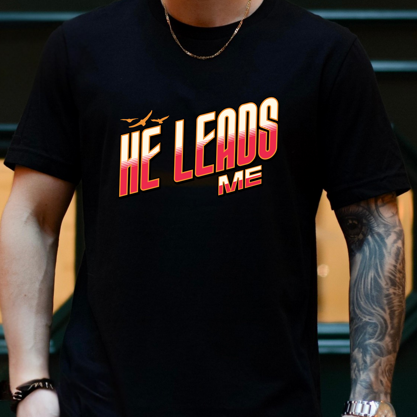 HE Leads Me