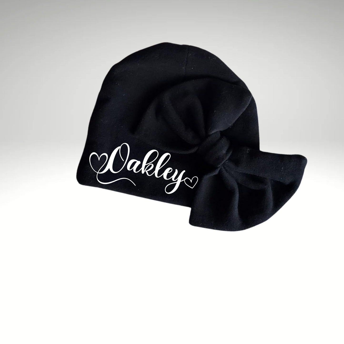 Newborn Hats With Bow (Set of 5)