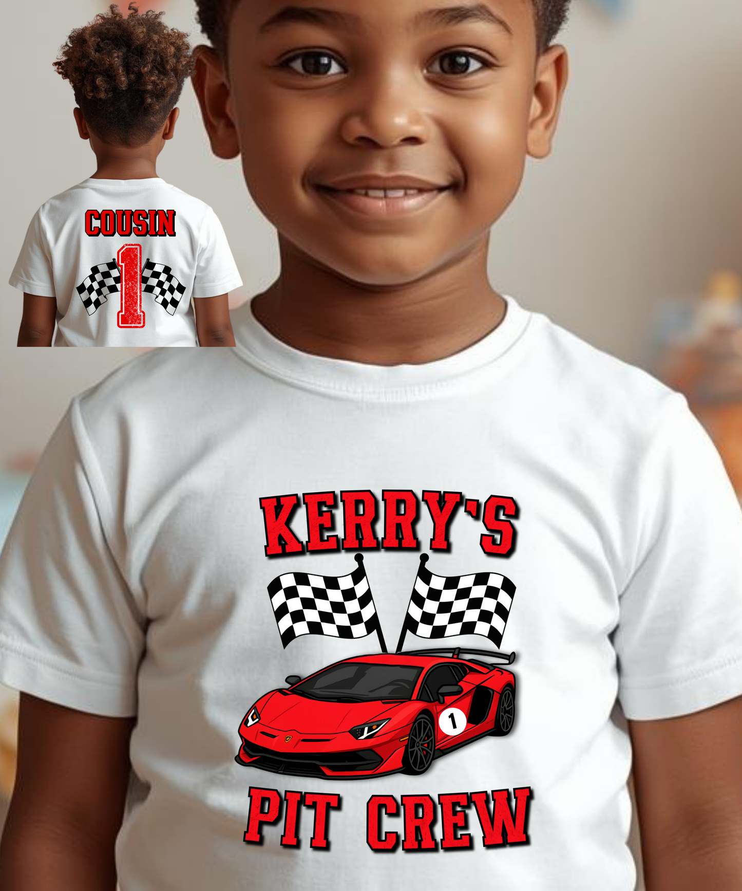 Racing Birthday Tee (Kids)