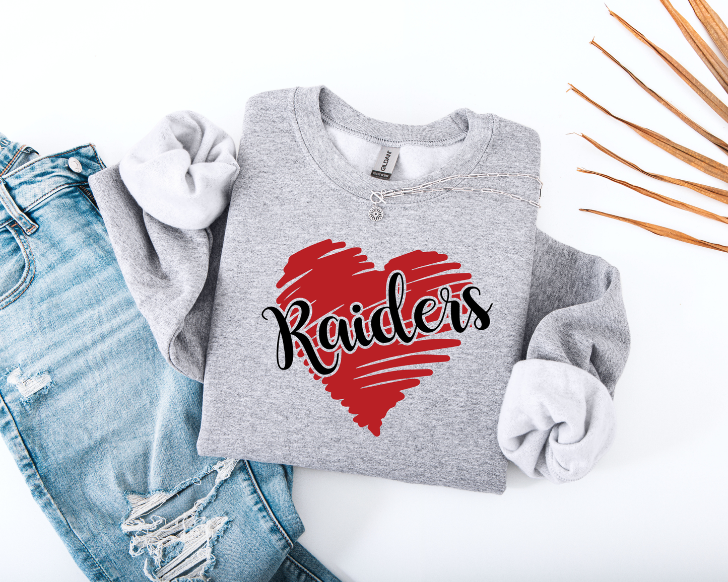 Raiders Heart (Glitter Option)