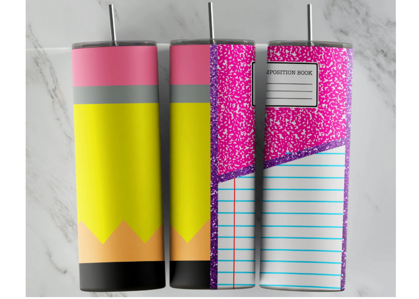 20 oz Tumbler (Composite Notebook Teacher)