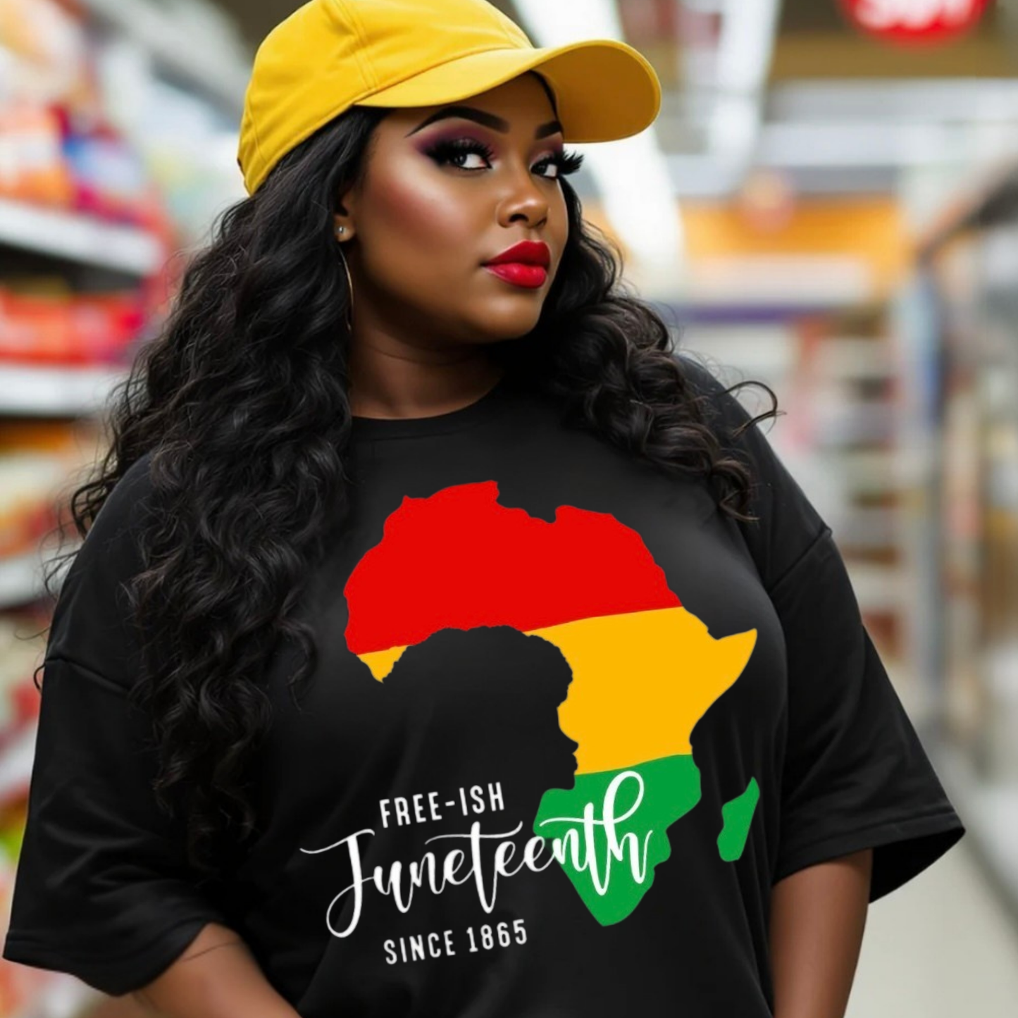 Juneteenth Red Yellow Green
