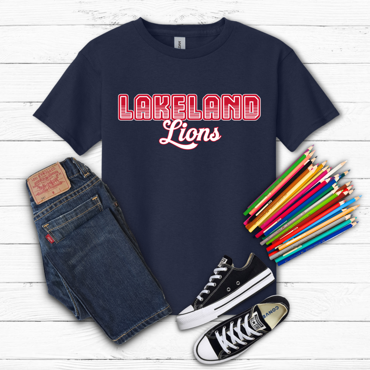 Lakeland Stacked (Kids)