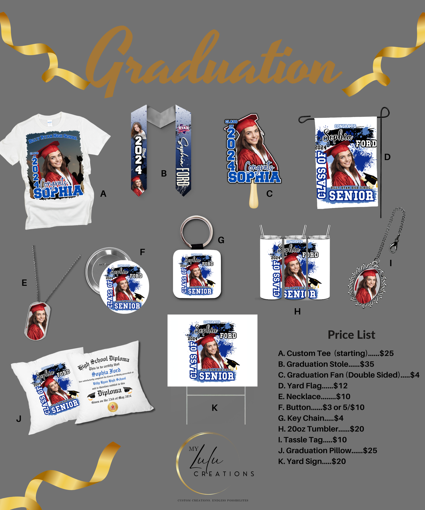 Graduation Party Packs