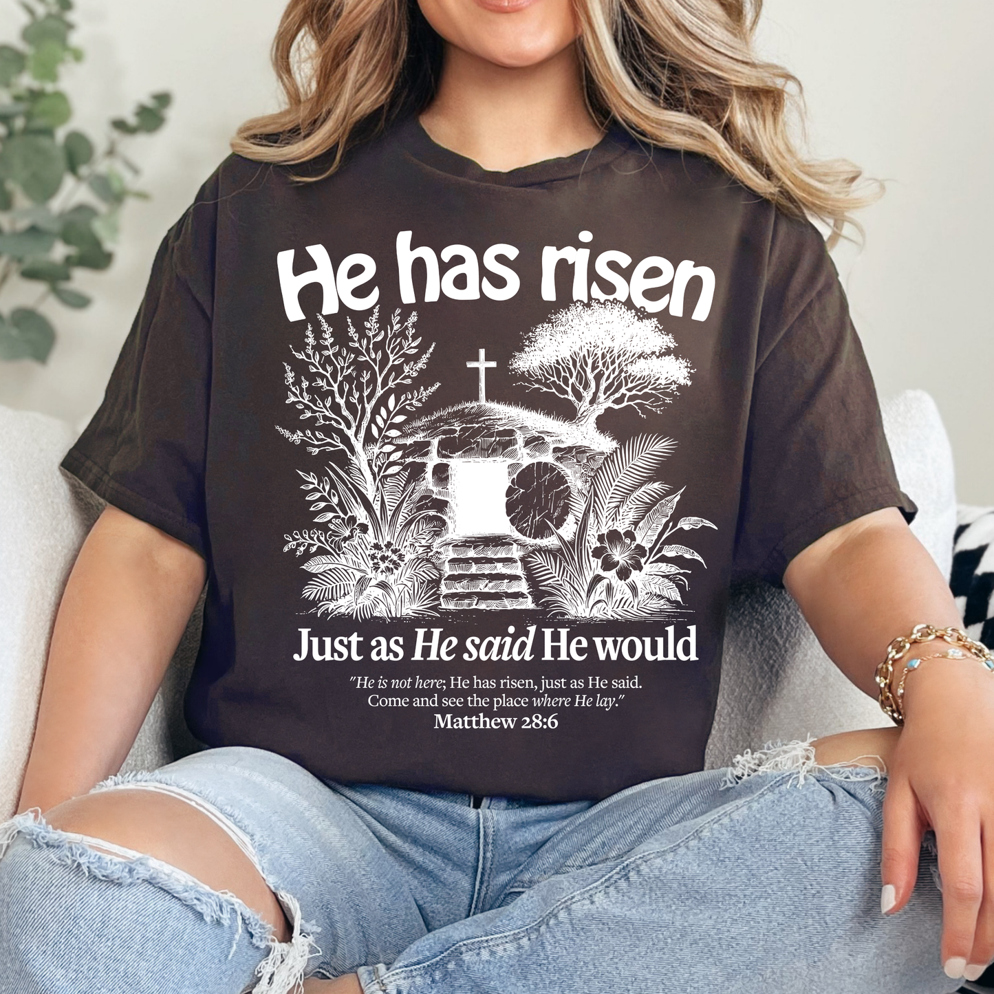 He is Risen (Matthew 28:6)