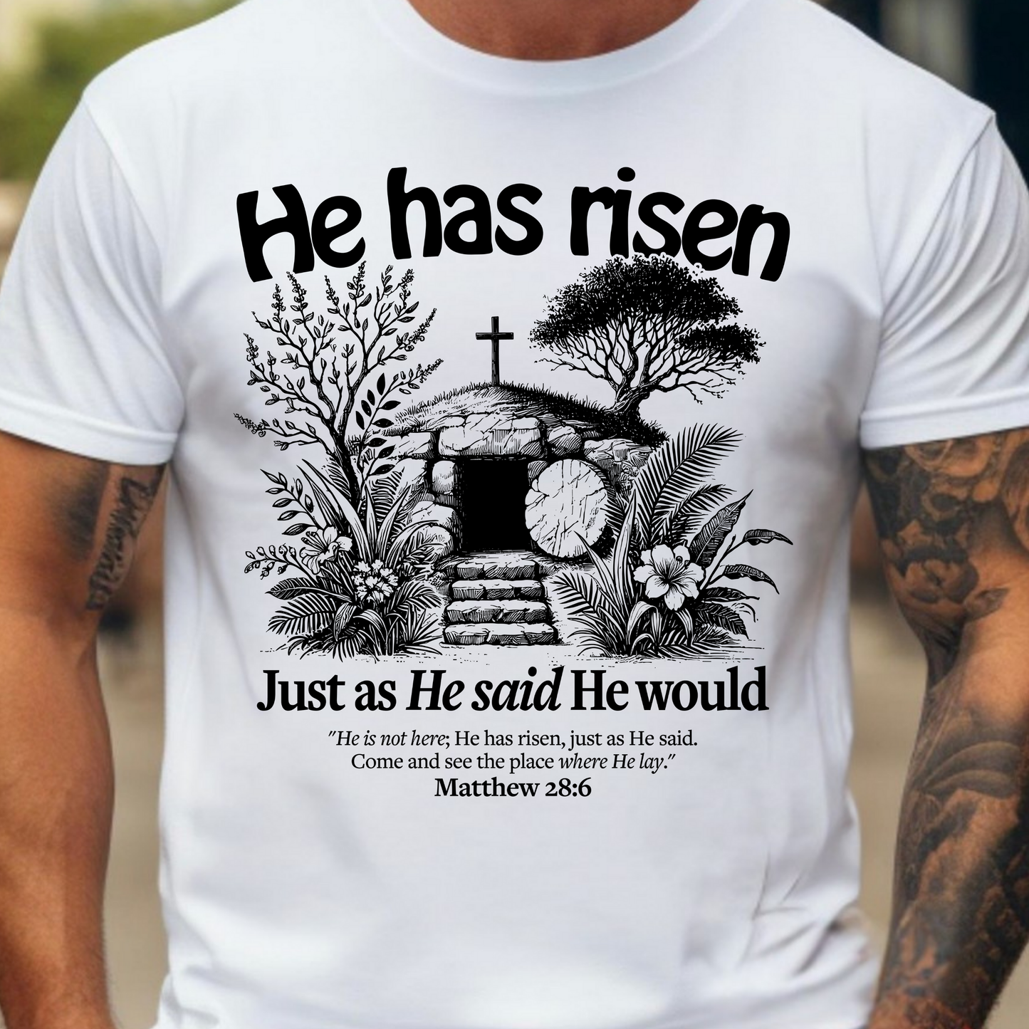He is Risen (Matthew 28:6)