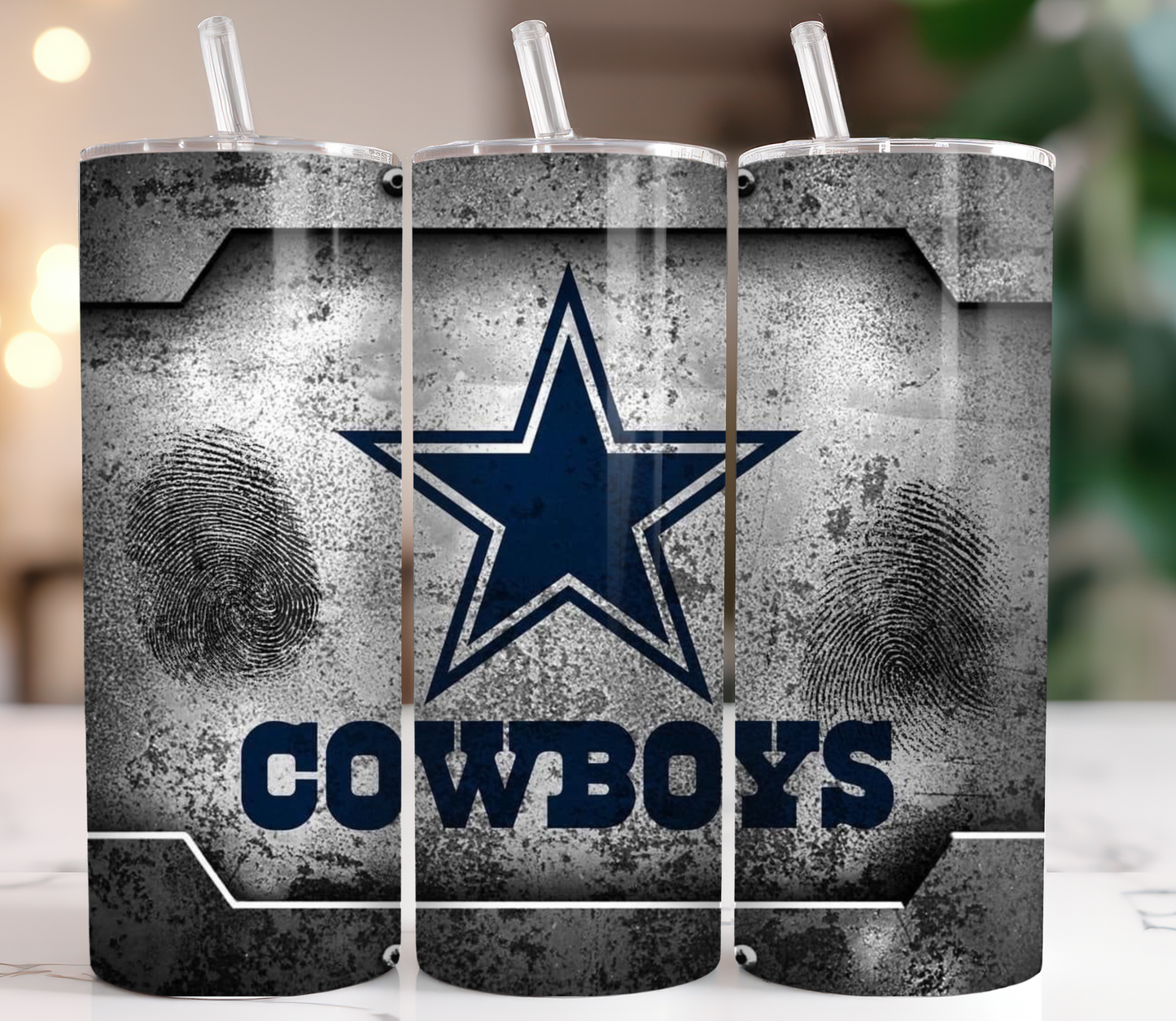 20 oz Tumbler Cowboys 3