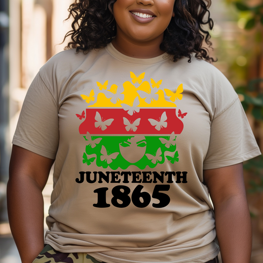 Juneteenth 1865 Stacked
