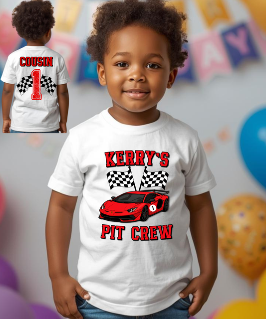 Racing Birthday Tee (Kids)