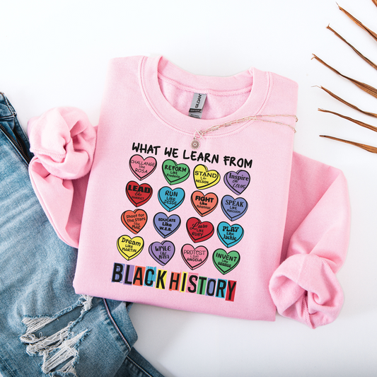 Black History Convo Hearts