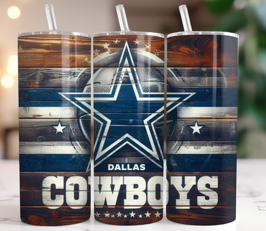 20 oz Tumbler Cowboys