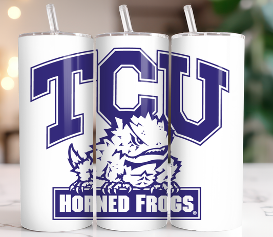 20 oz Tumbler TCU