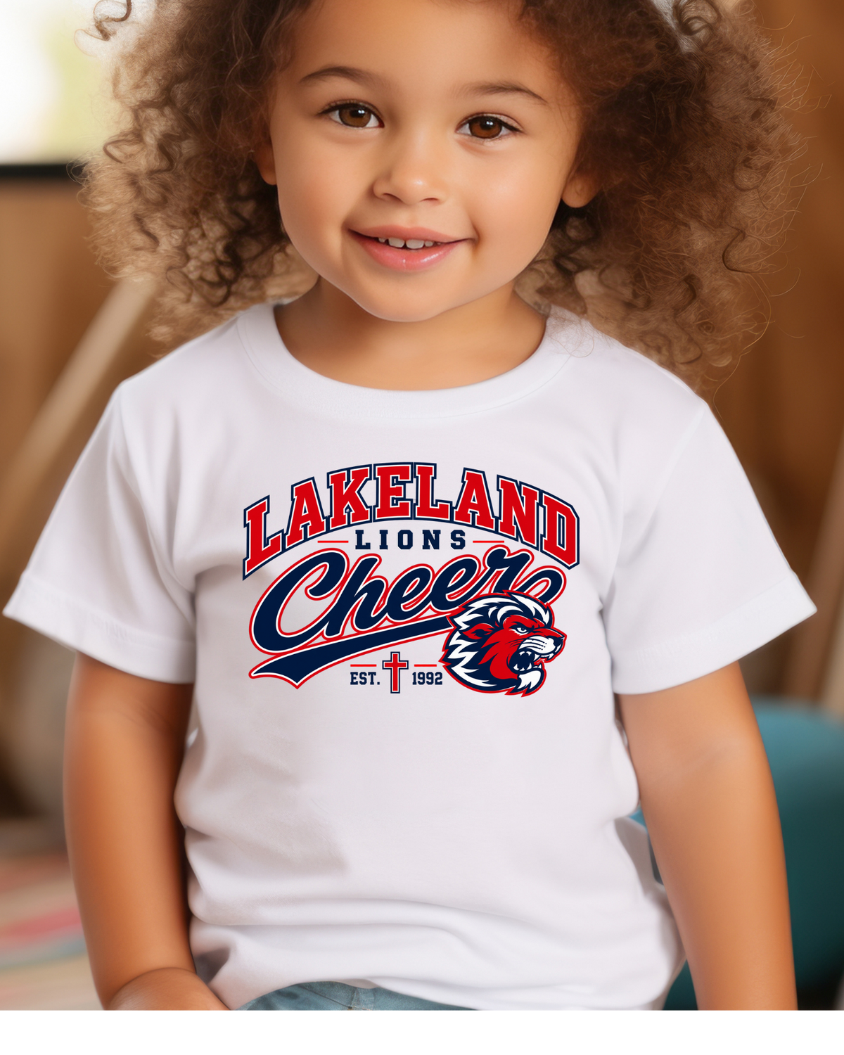 Official Lakeland 26-27 Cheer Shirt (Kids)