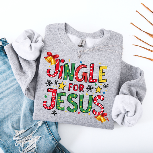 Jingle for Jesus Christmas Tee Adult