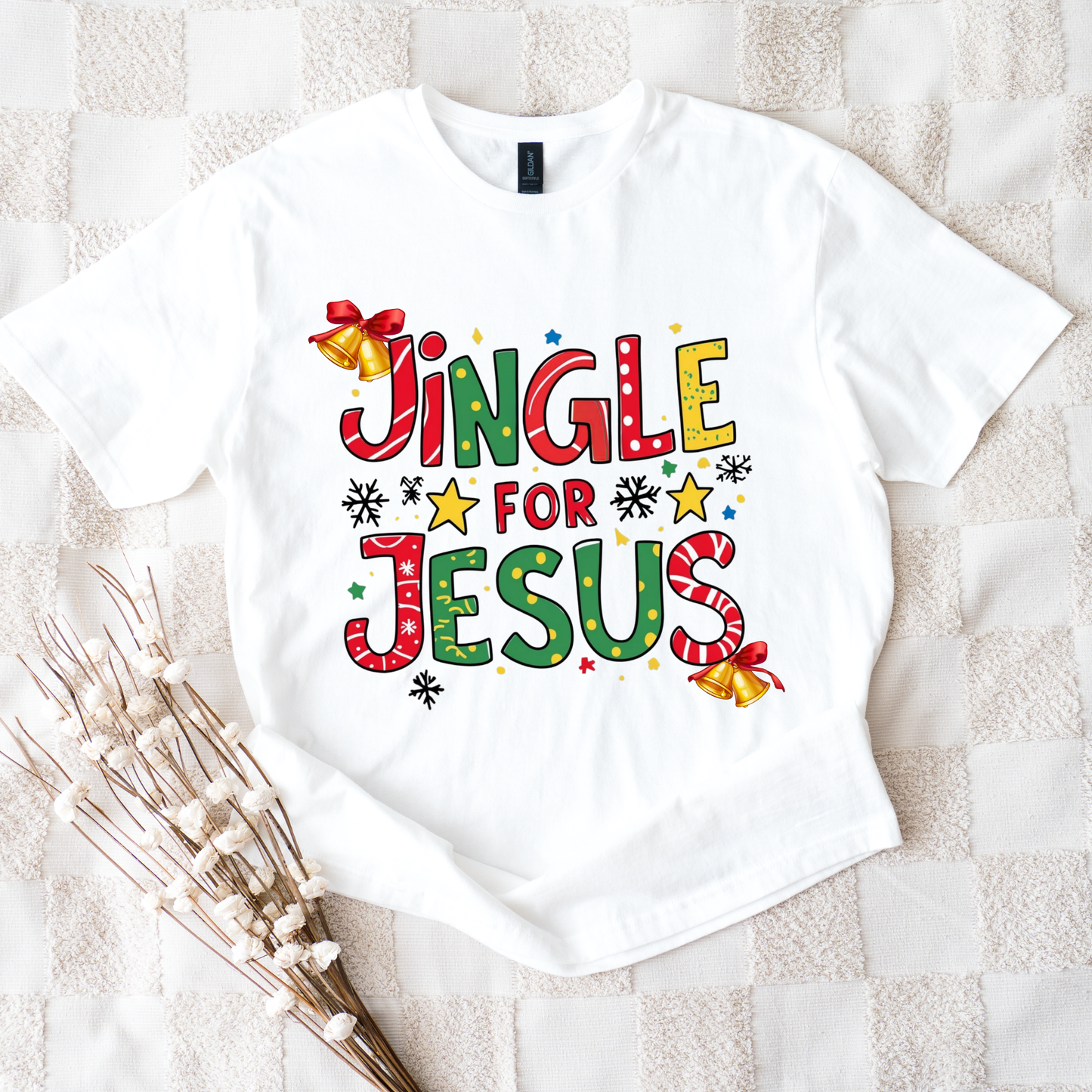 Jingle for Jesus Christmas Tee Adult