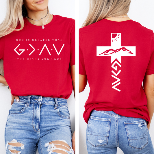 God is Greater Than The Highs And Lows (Cross)