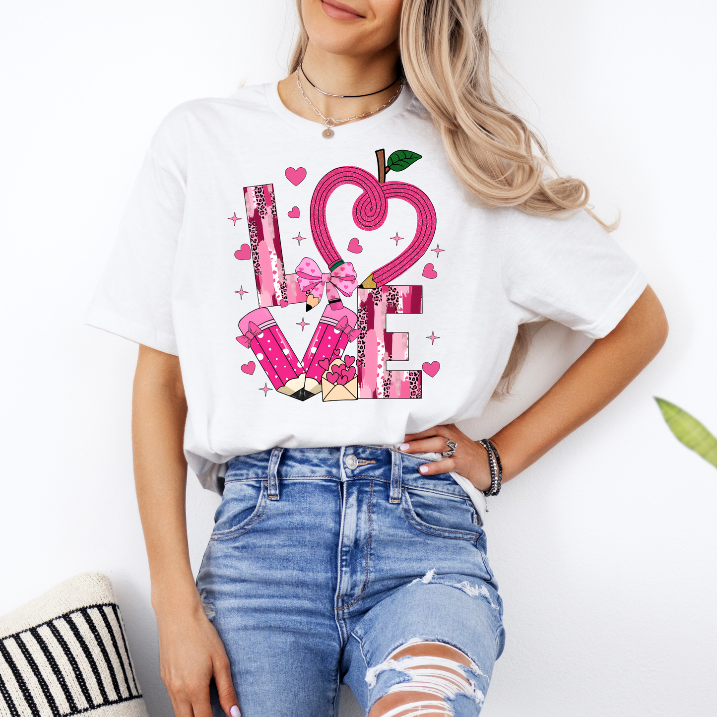 Love Pencil Valentine Tee