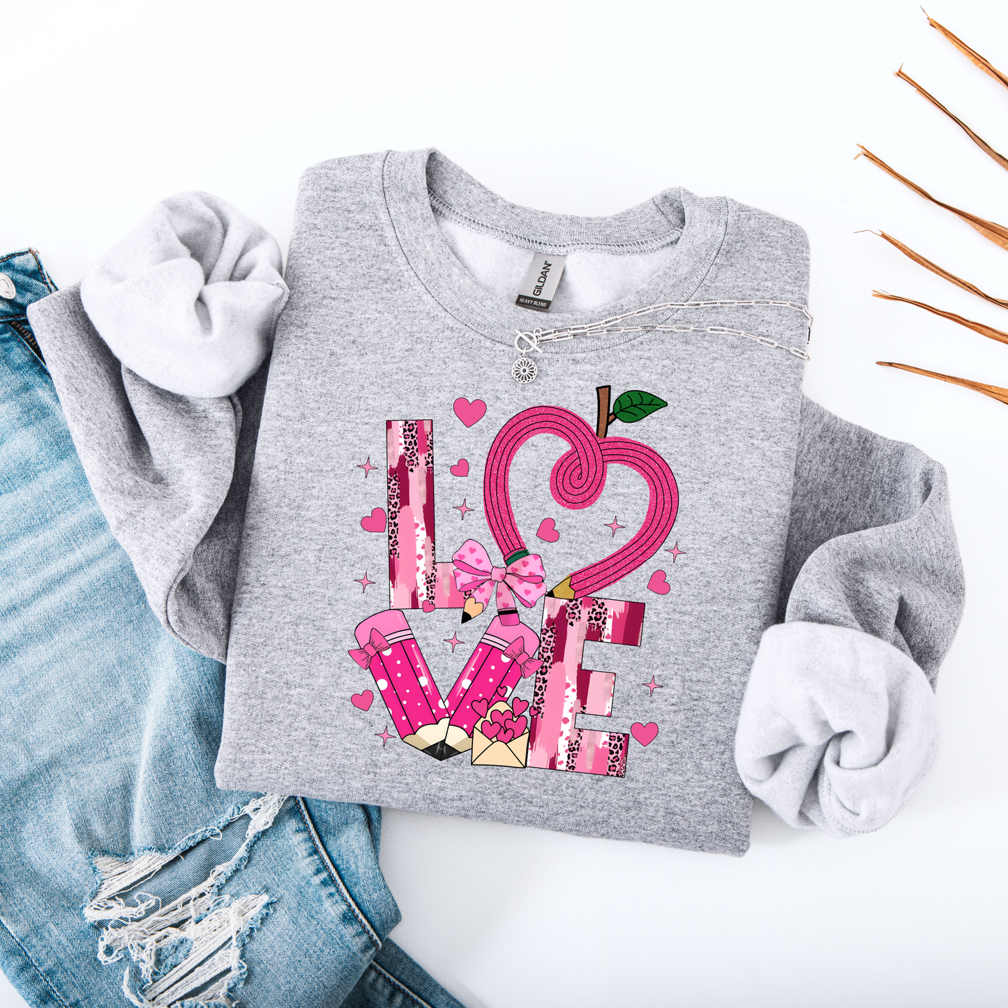 Love Pencil Valentine Tee